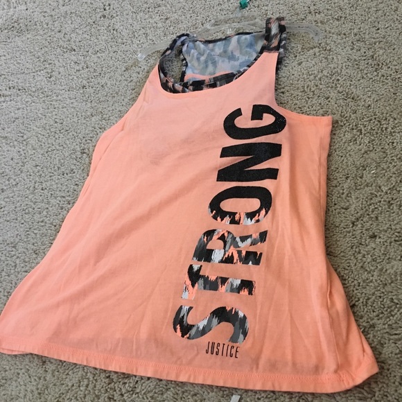 Justice Other - Girls size 12 Justice tank with built in sportsbra